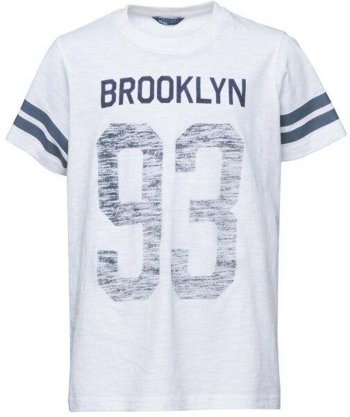 Lewro BROOKLYN Chlapčenské tričko, biela, veľkosť 128-134