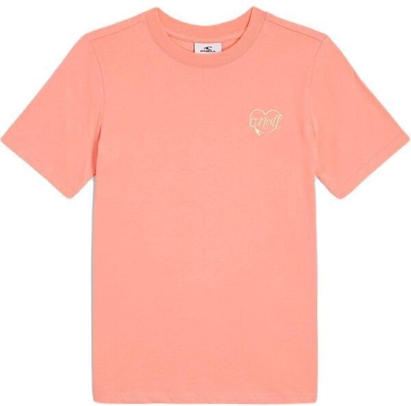 O'Neill SCRIPT Dievčenské tričko, lososová, veľkosť