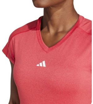 adidas AEROREADY TRAIN ESSENTIALS MINIMAL T-SHIRT Dámske športové tričko, červená, veľkosť