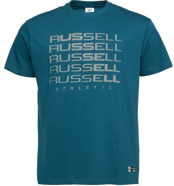 Russell Athletic T-SHIRT Pánske tričko, tyrkysová, veľkosť