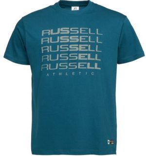 Russell Athletic T-SHIRT Pánske tričko, tyrkysová, veľkosť