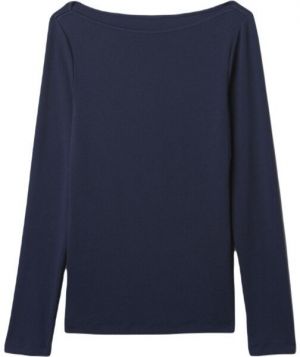 GAP MOD BATEAU Dámske tričko, tmavo modrá, veľkosť
