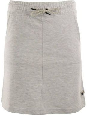 ALPINE PRO MEDIA Dámska sukňa, sivá, veľkosť