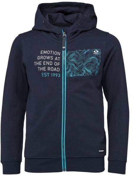 LOAP DORM Chlapčenská mikina, tmavo modrá, veľkosť 134-140