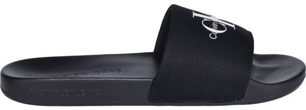 Calvin Klein SLIDE MONOGRAM CV Pánske šľapky, čierna, veľkosť