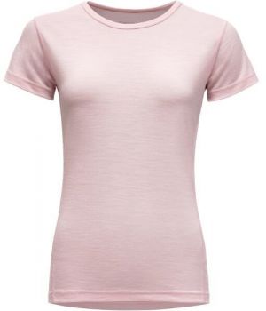 Devold BREEZE MERINO 150 T-SHIRT Dámske tričko, ružová, veľkosť