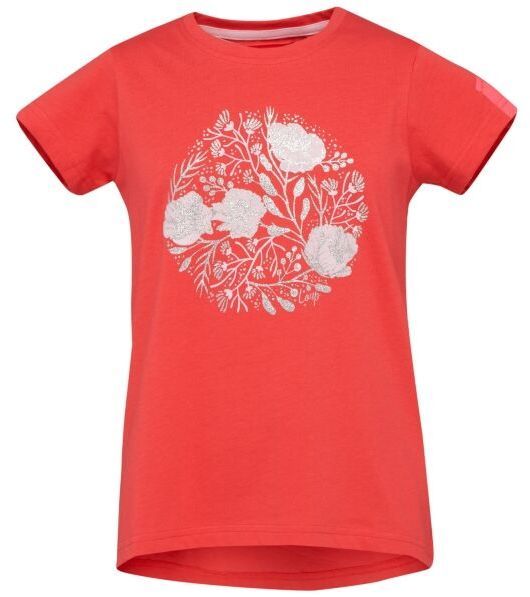 LOAP BESLA Dievčenské tričko, červená, veľkosť 112-116