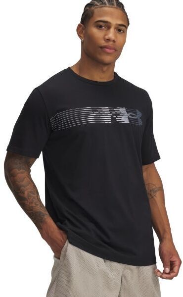 Under Armour FLY IN LOGO Pánske tričko, čierna, veľkosť M
