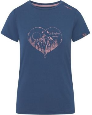 Viking LENTA BAMBOO LIGHT LADY Dámske tričko, tmavo modrá, veľkosť