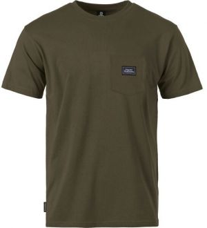 Horsefeathers ALPHA Pánske tričko, khaki, veľkosť
