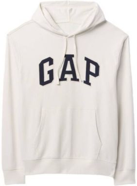 GAP V-FRCH HERITAGE LOGO Pánska mikina, biela, veľkosť