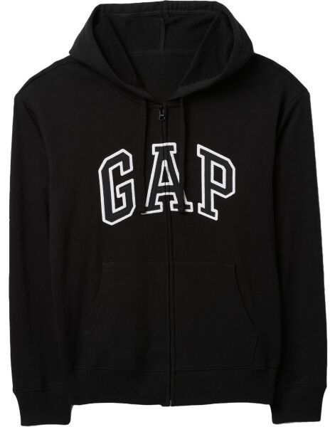 GAP HERITAGE Dámska mikina, čierna, veľkosť