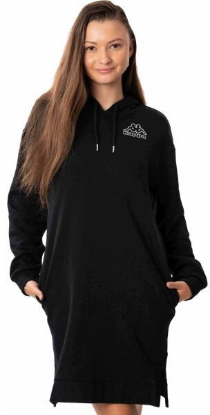 Kappa LOGO IGERTA Dámske šaty, čierna, veľkosť