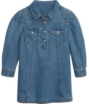 GAP BABY Dievčenské šaty, modrá, veľkosť