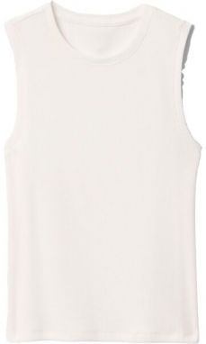 GAP RIB SHELL Dámsky top, biela, veľkosť
