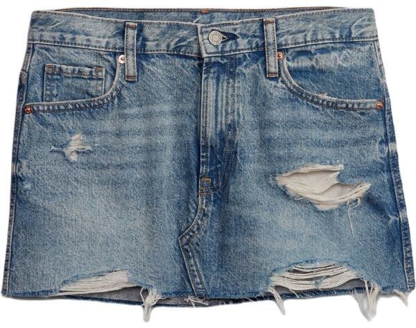 GAP DST DNM Dámska sukňa, modrá, veľkosť