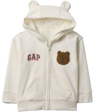 GAP LOGO Detská mikina, béžová, veľkosť