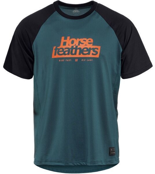 Horsefeathers SPIKE Pánsky cyklistický dres, tmavo modrá, veľkosť