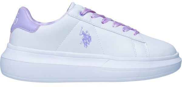 U.S. POLO ASSN. HELIS Dievčenská voľnočasová obuv, biela, veľkosť