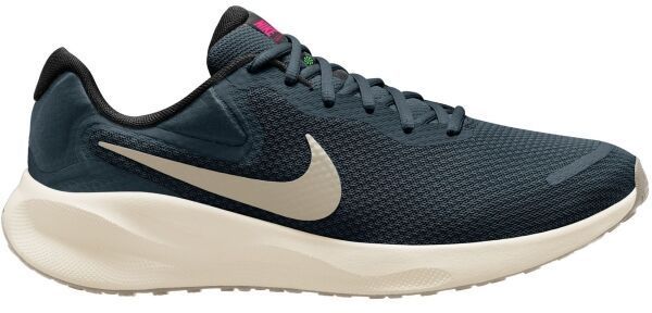 Nike REVOLUTION 7 Pánska bežecká obuv, tmavo modrá, veľkosť 42.5