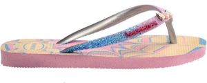 HAVAIANAS KIDS SLIM GLITTER TRENDY Dievčenské žabky, ružová, veľkosť 35/36