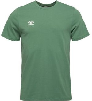 Umbro FW SMALL LOGO TEE Pánske tričko, zelená, veľkosť