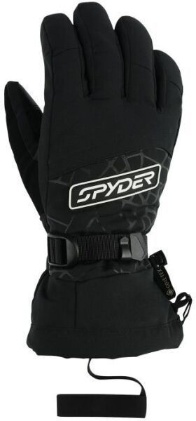 Spyder OVERWEB GTX Lyžiarske rukavice, čierna, veľkosť