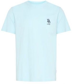 BLEND BHJEPPE Pánske tričko, svetlomodrá, veľkosť