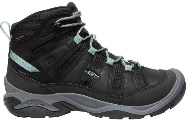 Keen CIRCADIA MID POLAR W Dámska turistická obuv, čierna, veľkosť 40.5