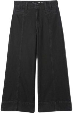 GAP HIGH STRIDE ANKLE Dievčenské džínsy, čierna, veľkosť 8Y
