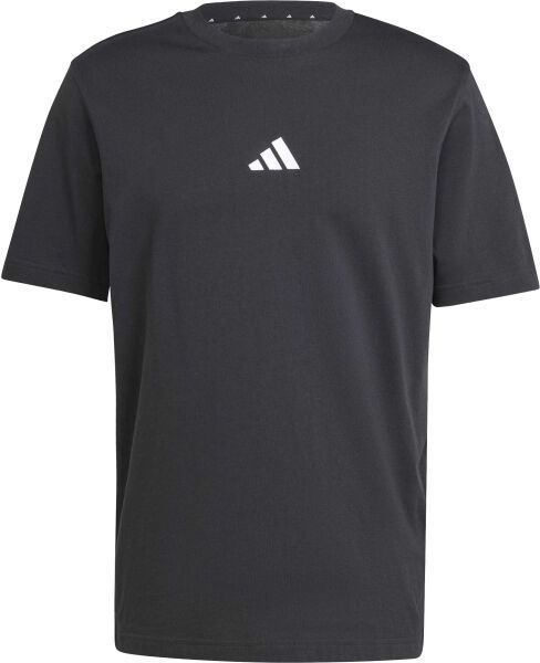 adidas ESSENTIALS SMALL LOGO Pánske tričko, čierna, veľkosť