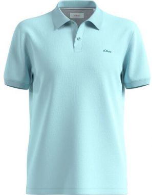 s.Oliver RL POLO NOOS Pánske polo tričko, svetlomodrá, veľkosť