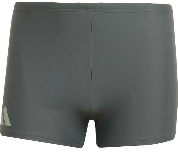 adidas SOLID BOXER Pánske plavky, tmavo sivá, veľkosť