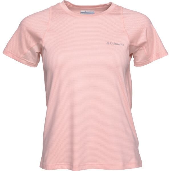 Columbia WEEKEND ASCENT™ SS Dámske tričko, ružová, veľkosť