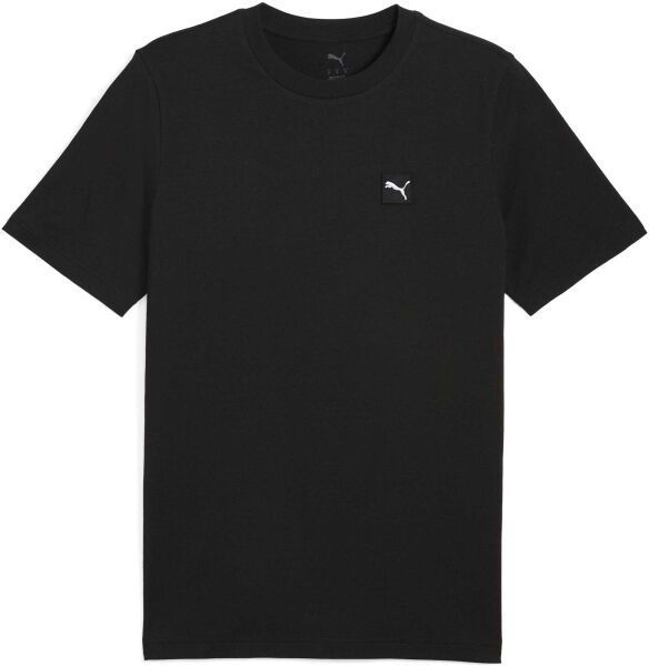 Puma ESSENTIALS ELEVATED TEE Pánske tričko, čierna, veľkosť