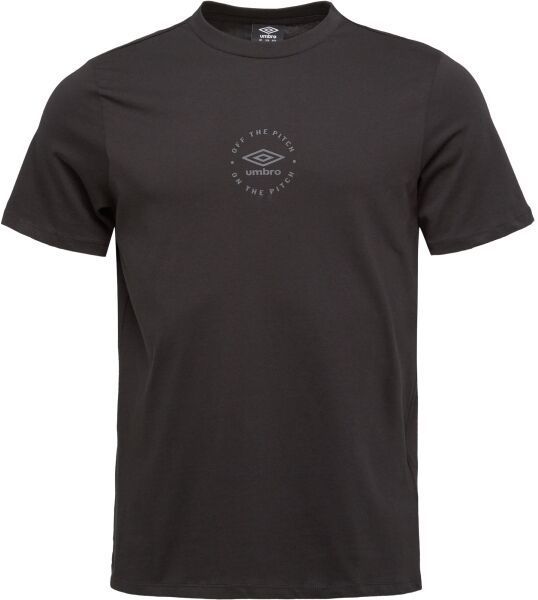 Umbro RLXS TEE ESSENTIALS Pánske tričko, čierna, veľkosť