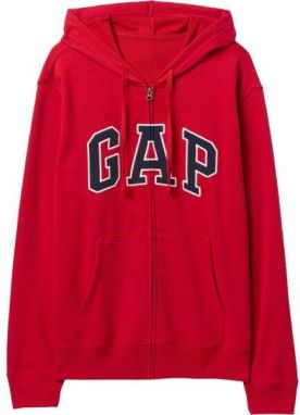 GAP V-FRCH HERITAGE LOGO Pánska mikina, červená, veľkosť