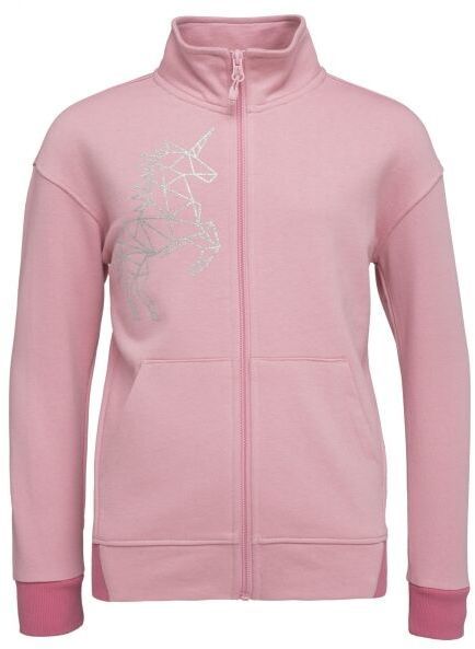 Lewro CALISTA Dievčenská mikina, ružová, veľkosť 140-146