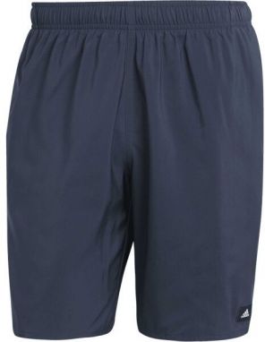 adidas SOLID CLX CLASSIC-LENGTH Pánske kúpacie šortky, tmavo modrá, veľkosť