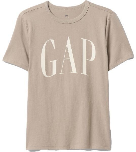 GAP V-FRCH LOGO ARCH Chlapčenské tričko, béžová, veľkosť