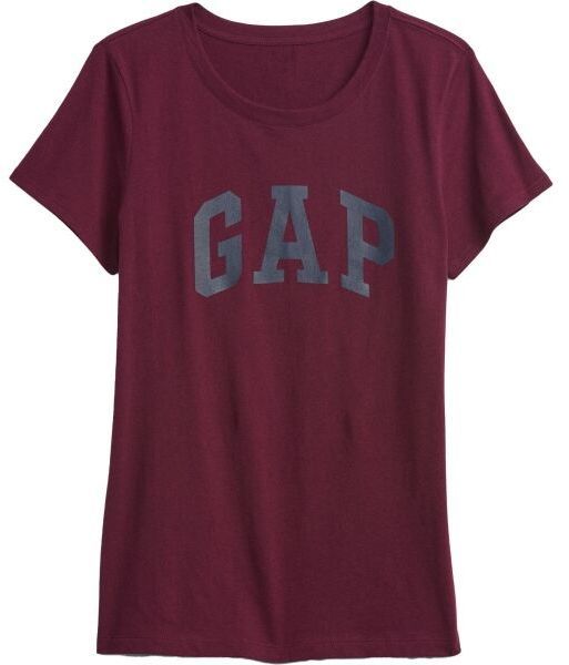 GAP CLASSIC Dámske tričko, vínová, veľkosť