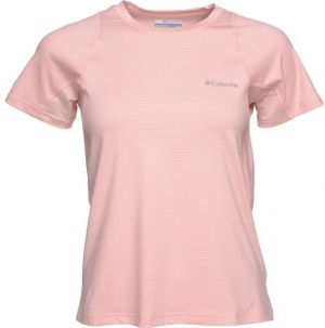 Columbia WEEKEND ASCENT™ SS Dámske tričko, ružová, veľkosť