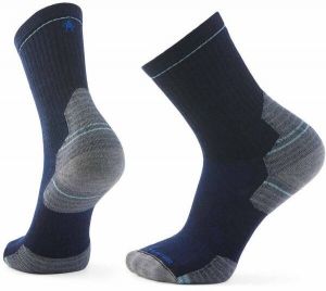 Smartwool HIKE TARGETED CUSHION MID CREW SOCKS Pánske ponožky, tmavo modrá, veľkosť