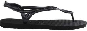 HAVAIANAS LUNA Dámske žabky, čierna, veľkosť 43/44