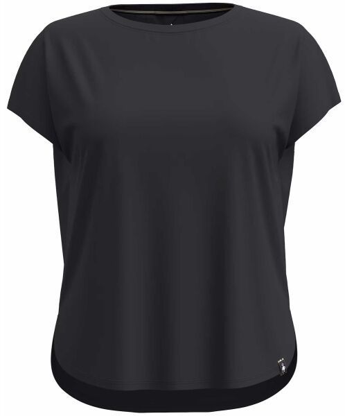 Smartwool SHORT SLEEVE SWING TOP Dámske tričko, čierna, veľkosť