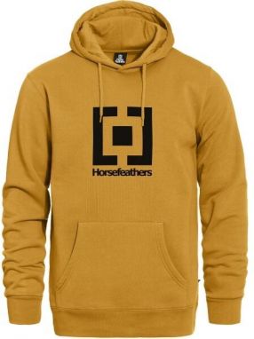 Horsefeathers LEADER Pánska mikina, žltá, veľkosť
