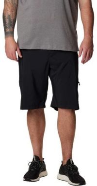 Columbia SILVER RIDGE UTILITC CARGO SHORT Pánske šortky, čierna, veľkosť