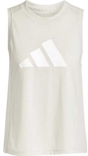 adidas TRAIN ESSENTIALS TRAINING TANK TOP Dámske tielko, béžová, veľkosť