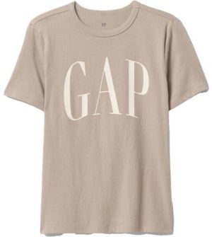 GAP V-FRCH LOGO ARCH Chlapčenské tričko, béžová, veľkosť