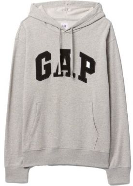 GAP V-FRCH HERITAGE LOGO Pánska mikina, sivá, veľkosť